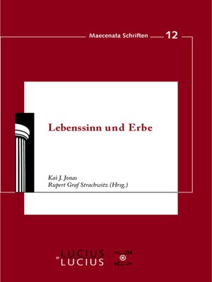 cover image of Lebenssinn und Erbe